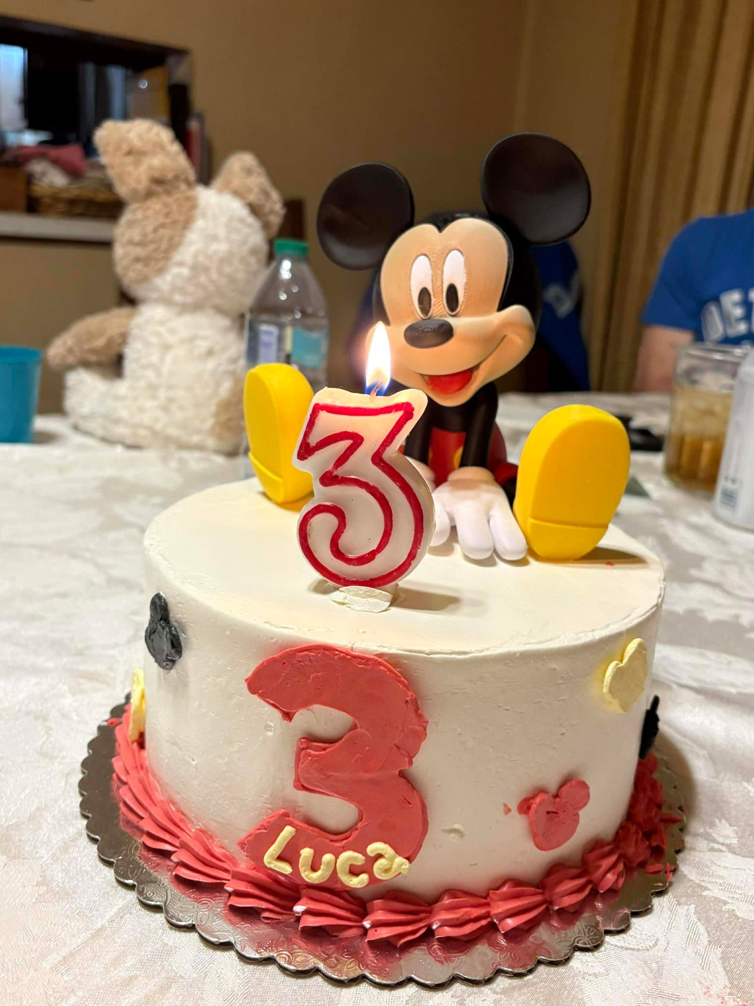 Character-themed birthday cake